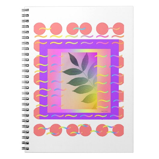 WAVY LEAF Journal Notizblock (Vorderseite)