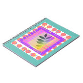 WAVY LEAF Journal Notizblock (Linke Seite)