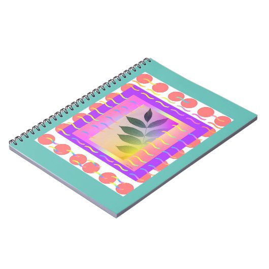 WAVY LEAF Journal Notizblock (Linke Seite)