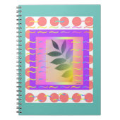 WAVY LEAF Journal Notizblock (Vorderseite)