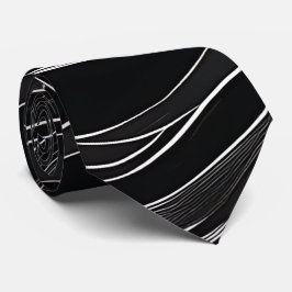 Wavy Lines Abstrakt Neck Krawatte
