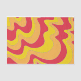 Wavy Lines Seidenpapier