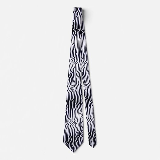 Wavy-Linien - Hi-Contrast - 02 Krawatte (Vorderseite)