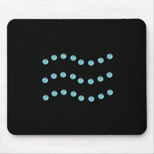 Wavy-Linien Mousepad