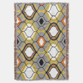 Wavy Linien, nahtlos geometrisches Muster. Decke (Vorderseite Vertikal)