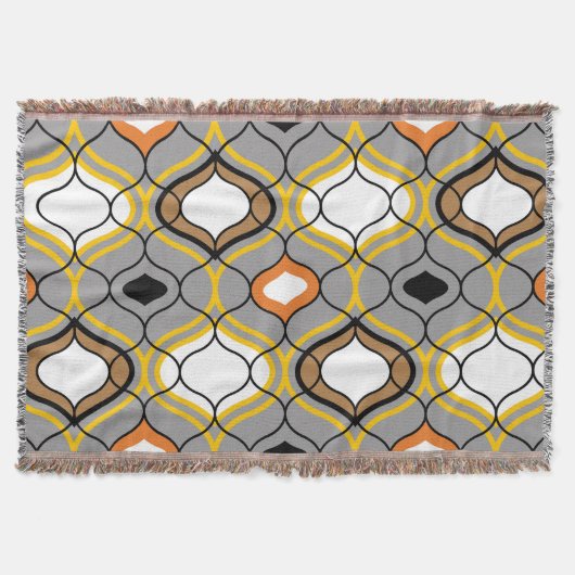 Wavy Linien, nahtlos geometrisches Muster. Decke (Vorderseite)