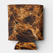 Wavy Linien, runde Teilchen, Stringtheorie. Dosenkühler (Rückseite)