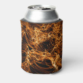 Wavy Linien, runde Teilchen, Stringtheorie. Dosenkühler (Kanne Rückseite)