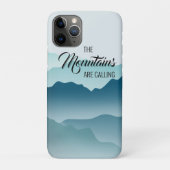 Wavy Mountains nennen Blauer Geist Case-Mate iPhone Hülle (Rückseite)