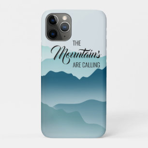 Wavy Mountains nennen Blauer Geist Case-Mate iPhone Hülle