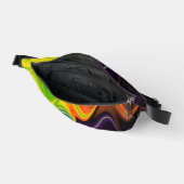 Wavy Multicolor Abstrakt Bauchtasche (Offen)