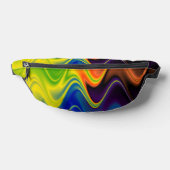 Wavy Multicolor Abstrakt Bauchtasche (Ablage )