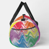 Wavy Multicolor Abstrakt Duffle Bag (Rechts)
