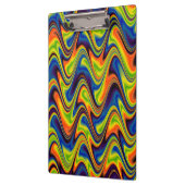 Wavy Multicolor Abstrakt Klemmbrett (Links)