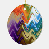 Wavy Multicolor Abstrakt Ornament (Links)