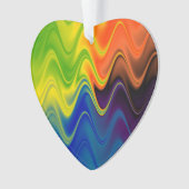 Wavy Multicolor Abstrakt Ornament (Vorderseite)
