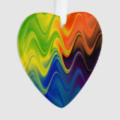 Wavy Multicolor Abstrakt Ornament (Vorderseite)