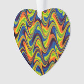 Wavy Multicolor Abstrakt Ornament (Vorderseite)