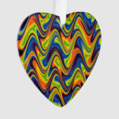 Wavy Multicolor Abstrakt Ornament (Vorderseite)