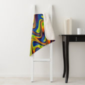 Wavy Multicolor Abstrakt Sherpadecke (Beispiel)