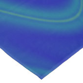 Wavy Multicolor Abstrakt Tischdecke (Schrägansicht)