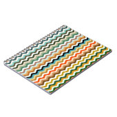 Wavy Multicolor Muster Notizblock (Linke Seite)