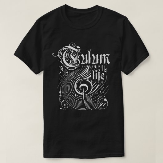 Wavy Music Tulum Life T-Shirt (Design vorne)