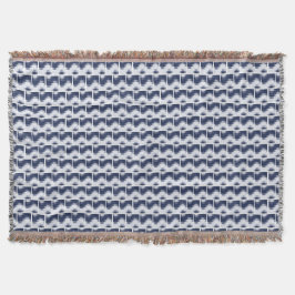 Wavy Ocean Cotton Blanket Decke