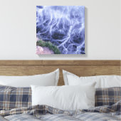 Wavy Ocean Leinwanddruck (Insitu (Schlafzimmer))