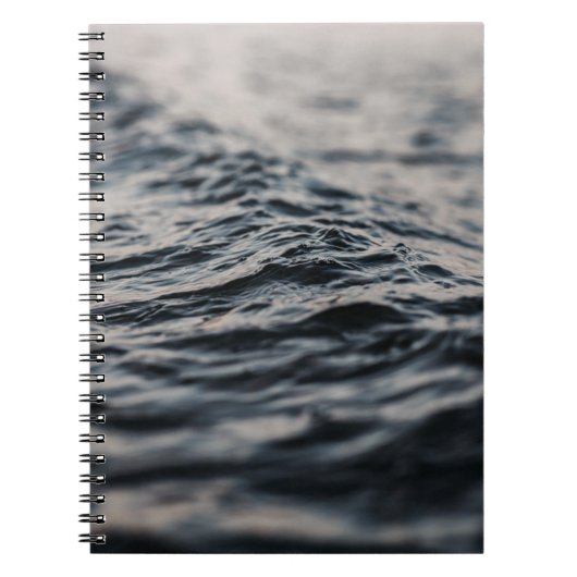Wavy Ocean tagsüber Notizblock (Vorderseite)