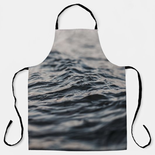 Wavy Ocean tagsüber Schürze (Vorderseite)