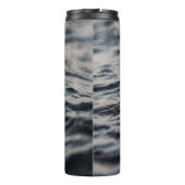 Wavy Ocean tagsüber Thermosbecher (Rückseite)