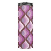 Wavy Ombre Purple All-Over-Print Leggings Thermosbecher (Rückseite)