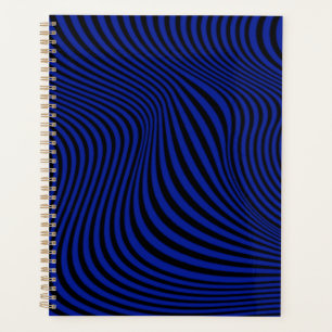 Wavy Optical Illusion Muster Planer