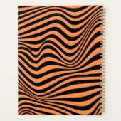 Wavy Optical Illusion Muster Planer (Rückseite)