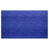 Wavy Pattern - Baby Blue on Deep Navy Stoff (Yard (91,4 cm))