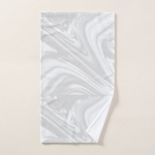 Wavy Pattern Badhandtuch Set (Handtuch)