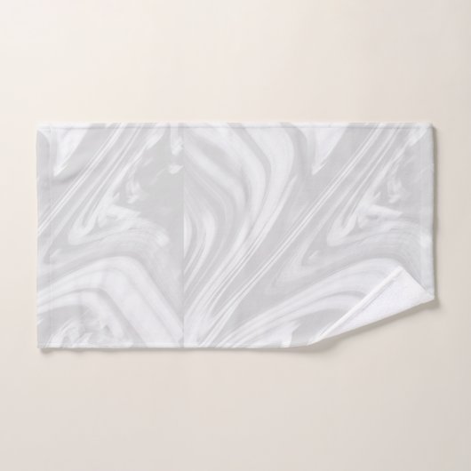 Wavy Pattern Badhandtuch Set (Handtuch)