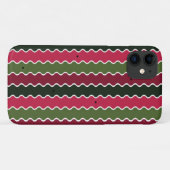 Wavy Pattern Case-Mate iPhone Hülle (Rückseite (Horizontal))