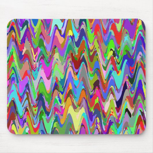 Wavy Pattern Mousepad (Vorne)