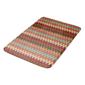 Wavy Pattern Sedona Südwest Bath Mat Badematte (Schrägansicht)