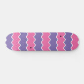 Wavy Pattern  Skateboard (Horizontal)