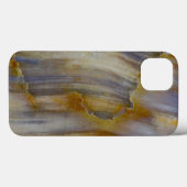 Wavy Petrified Wood Case-Mate iPhone Hülle (Rückseite (Horizontal))
