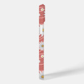 Wavy Pink Daisies Case-Mate iPhone Hülle (Rückseite / Rechts)