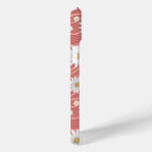 Wavy Pink Daisies Case-Mate iPhone Hülle (Rückseite / Rechts)