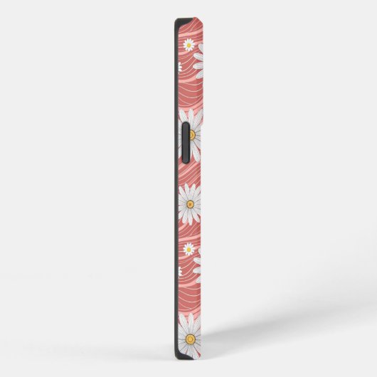 Wavy Pink Daisies iPhone Hülle (Rechte Seite)
