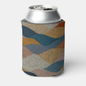 Wavy Polka Dot: Vintages Textil. Dosenkühler (Kanne Rückseite)