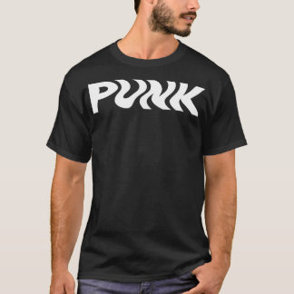 Wavy-Punk-Design T-Shirt