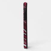 Wavy Red iPhone Case (Hinten/Links)