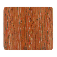 Wavy Red Strips: Moderne japanische Abstrakte Kuns